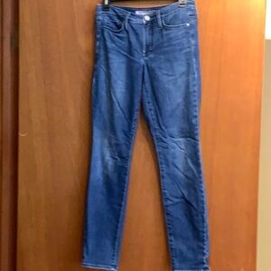 Athleta Women's Straight leg  Sculptek Jeans in Dark Blue